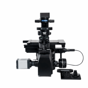 Microscópio Invertido Motorizado, Modelo IXplore IX85, Marca Olympus